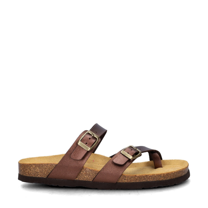 Nelson slippers – Bruin