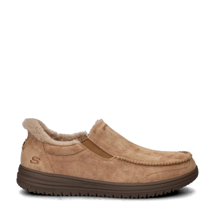 Skechers Hands Free Slip-In Murette pantoffels – Beige