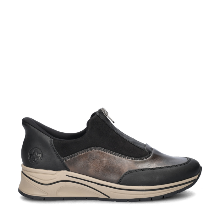 Rieker Ready to go instapschoenen – Zwart