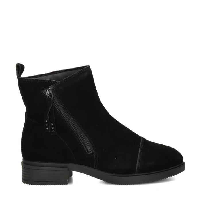 Skechers Tenley rits- & gesloten boots – Zwart