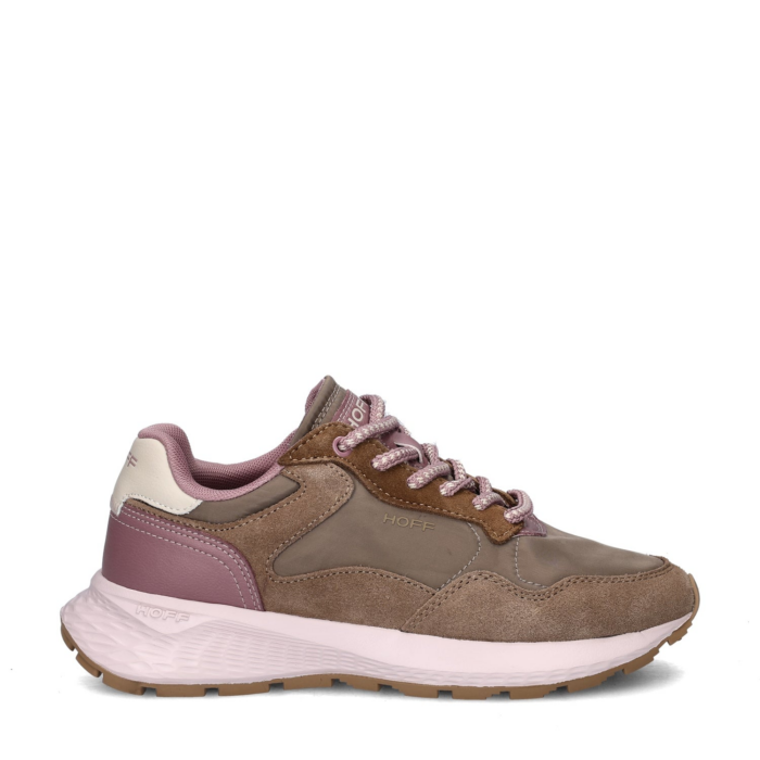 HOFF MKII Budapest lage sneakers – Bruin
