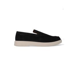 PS Poelman Mason suède loafers donkerblauw