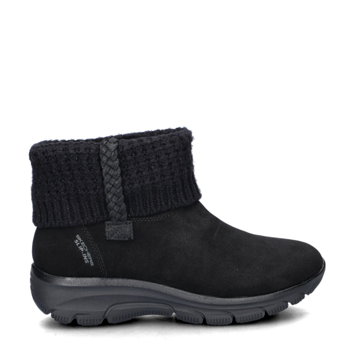 Skechers Hands Free Slip-Ins Easy Going rits- & gesloten boots – Zwart