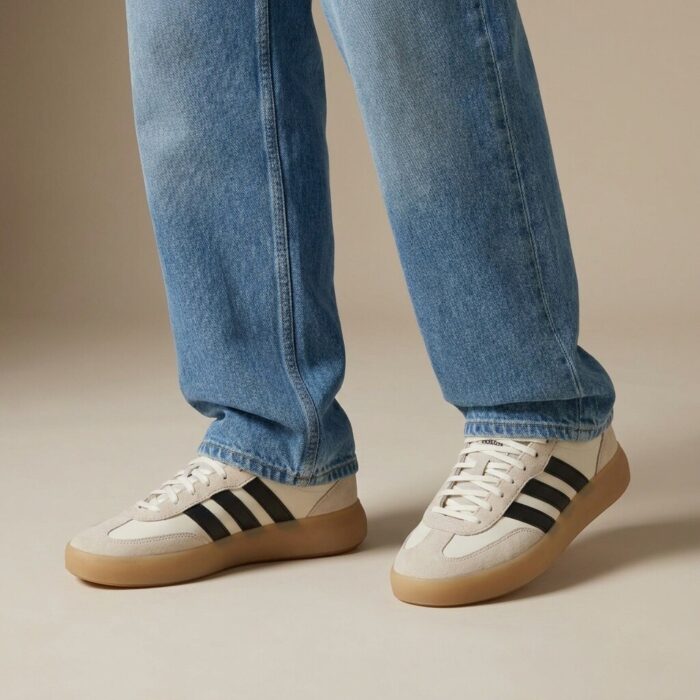 Adidas Barreda Decode Lux Sneakers beige – Wit
