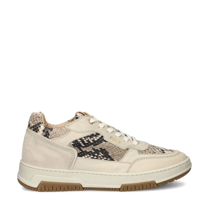 Fred de la Bretoniere Yara Bibi lage sneakers – Wit