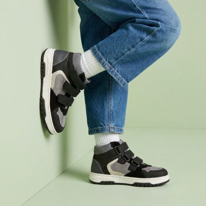 Muyters Sneakers zwart Leer