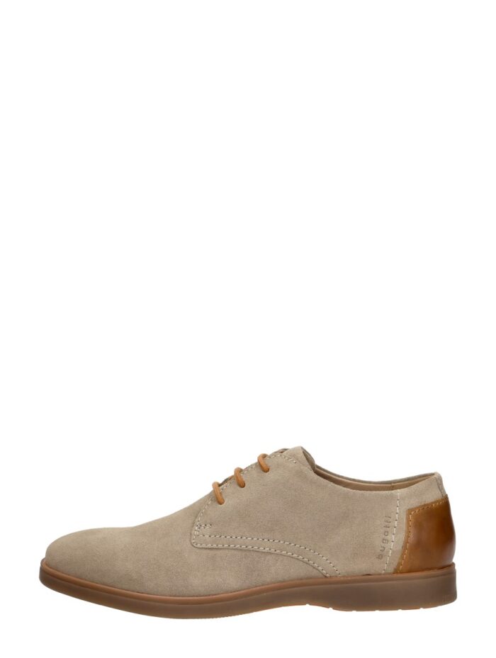 Bugatti Lewis Veterschoenen beige Suede