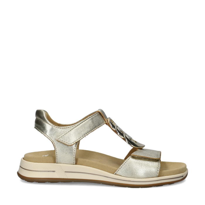 Ara Osaka sandalen – Goud