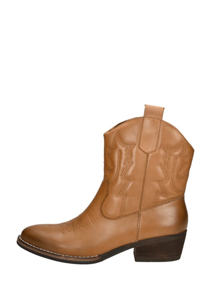 Sub55 Western Boots – Cognac