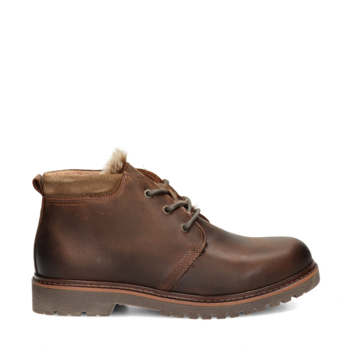Nelson gevoerde boots – Cognac