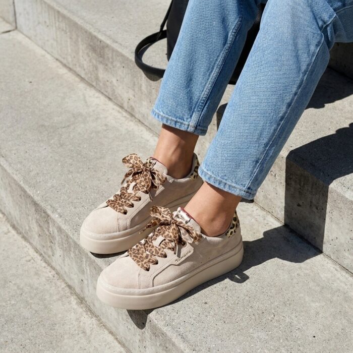 tamaris Sneakers beige Synthetisch