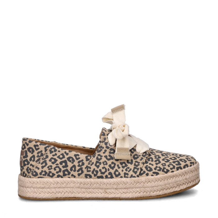 TOMS Carolina Lace up espadrilles – Bruin