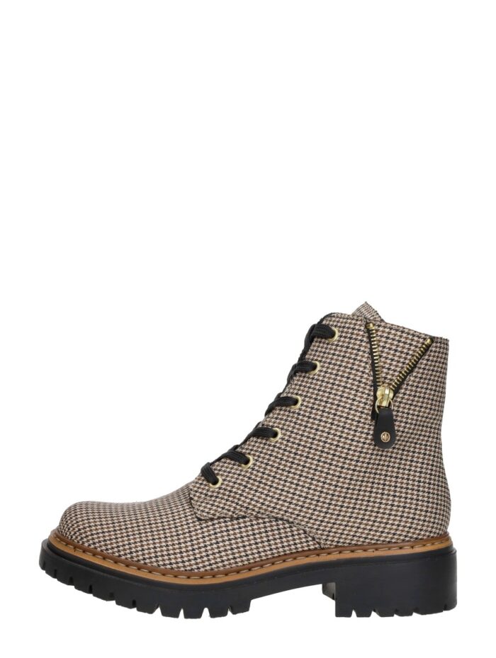 Rieker Veterschoenen Hoog – Beige