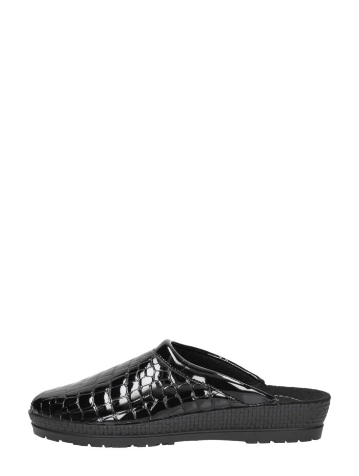 Rohde Dames Pantoffels – Zwart