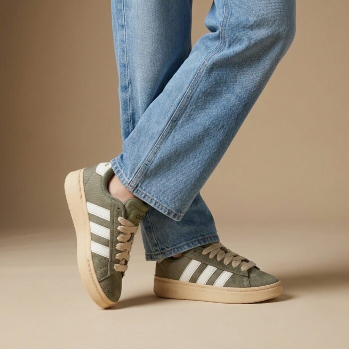 Adidas Grand Court Alpha Sneakers grijs