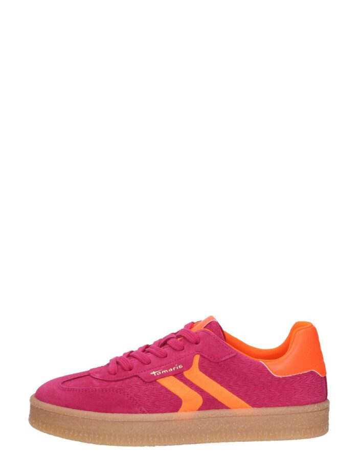 tamaris Sneakers roze Suède