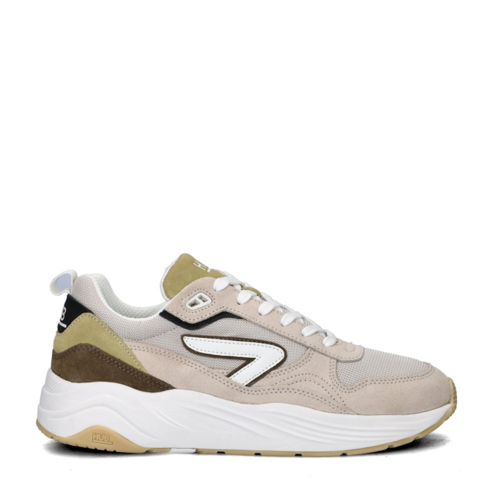Hub Glide lage sneakers – Beige