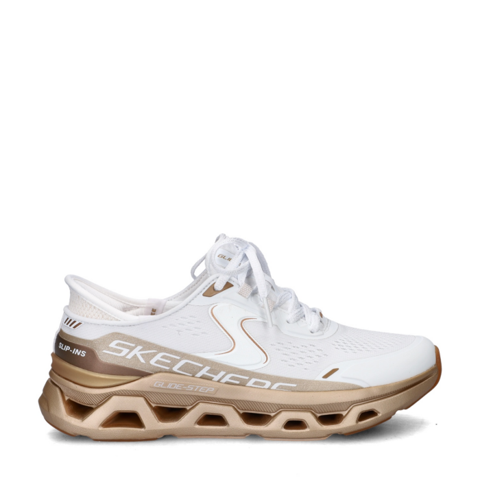 Skechers Hands Free Slip-In Gilde Step Altus lage sneakers – Wit
