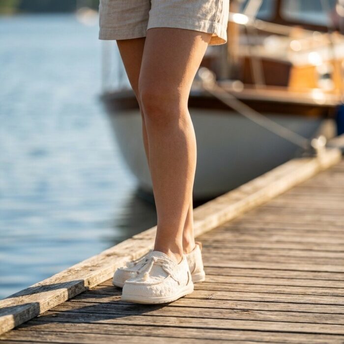 Hey Dude HEYDUDE Hey Dude Harbor Breeze Bootschoenen beige Textiel