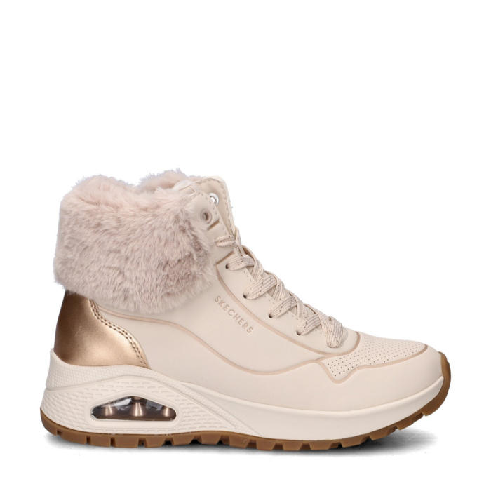 Skechers Uno Rugged hoge sneakers – Wit