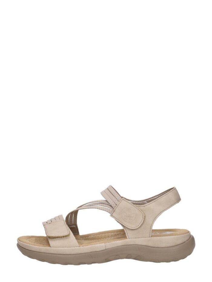 Rieker Sandalen Plat – Beige