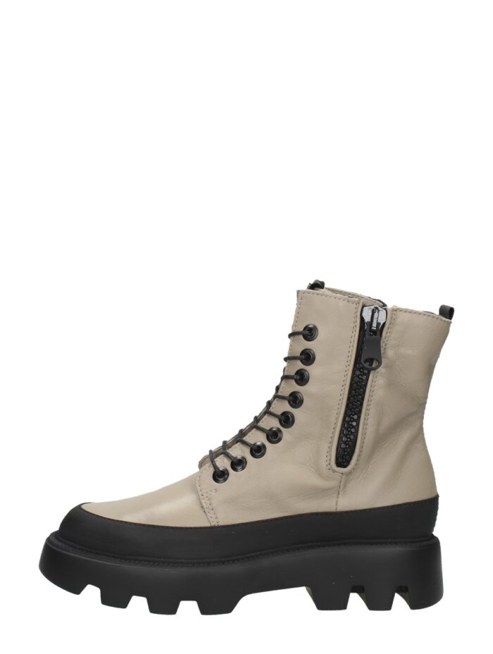 MJUS Veterschoenen Hoog – Gebroken wit