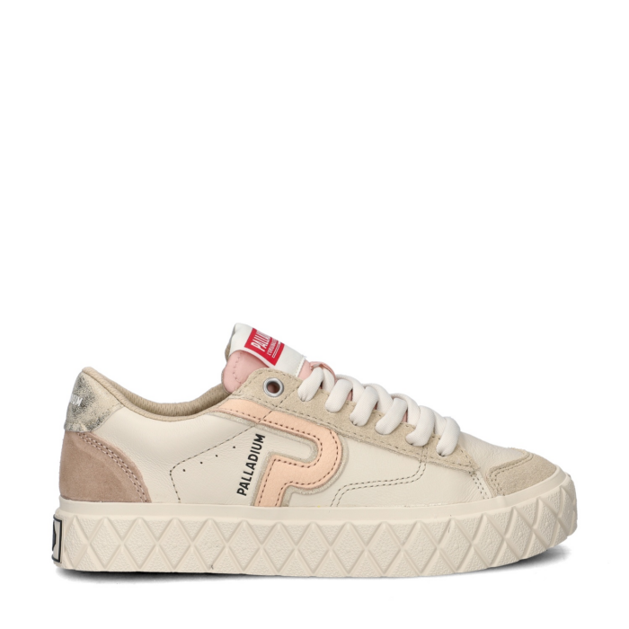 Palladium Palla Ace Lo Mix lage sneakers – Wit