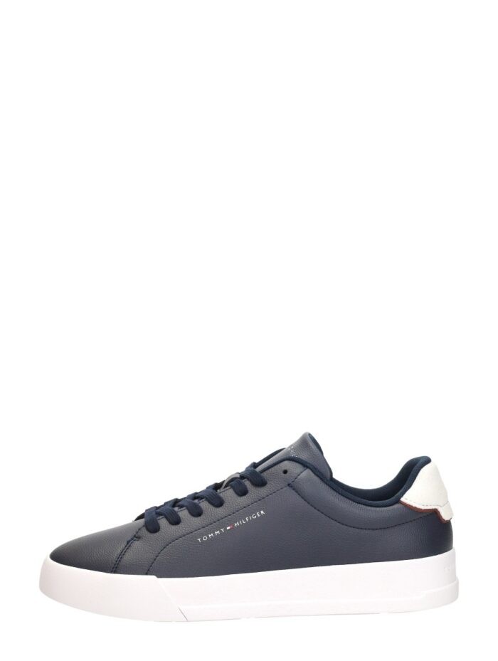 Tommy Hilfiger Sport TH Court lage sneakers – Blauw