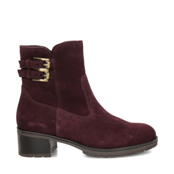 Gabor rits- & gesloten boots – Rood