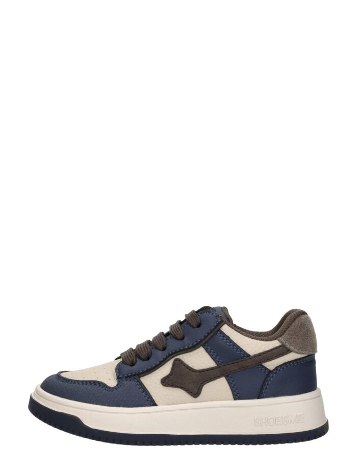Shoesme New Outsole Sneakers blauw Suede