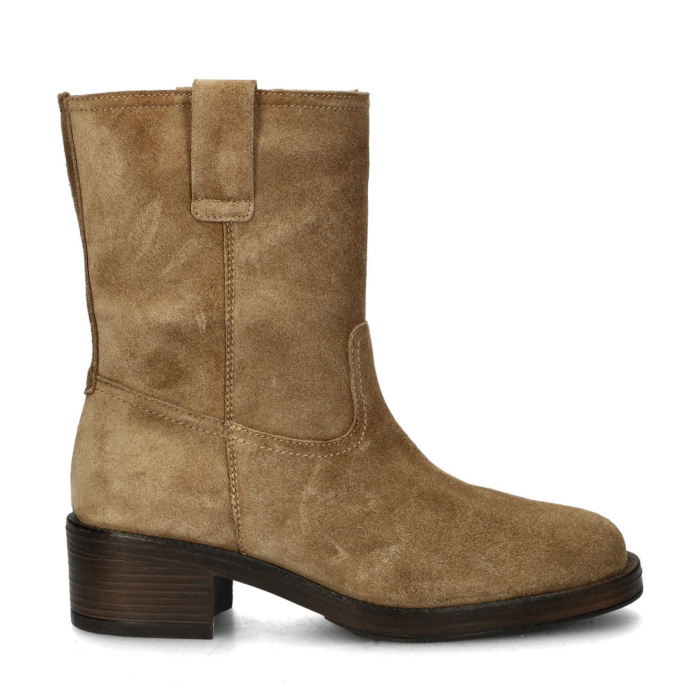 Nelson rits- & gesloten boots – Bruin