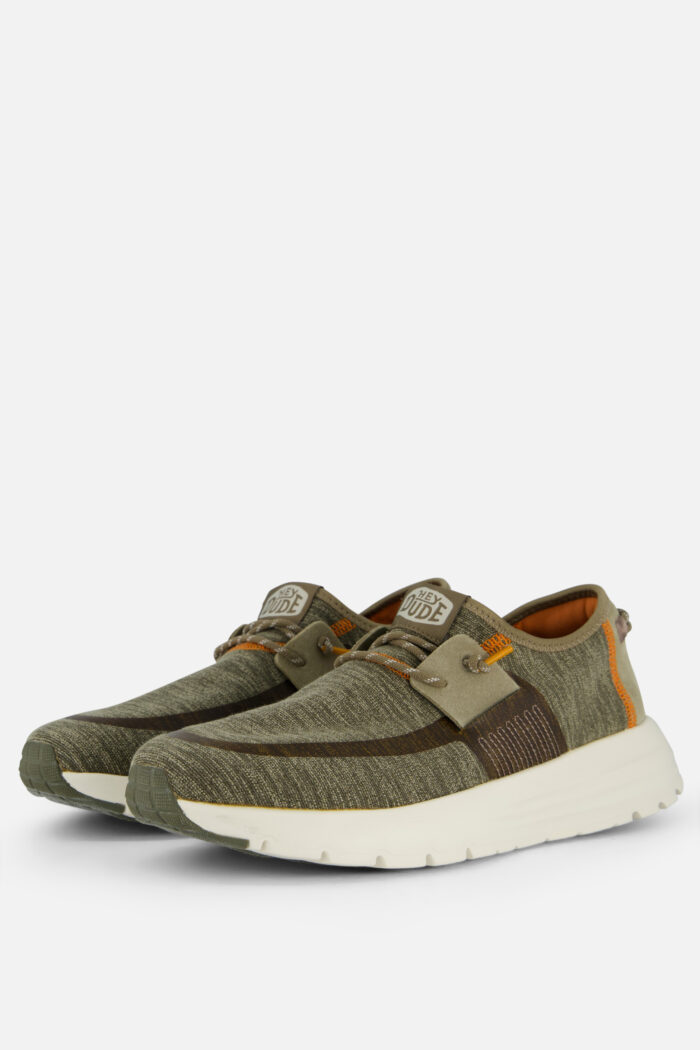 Hey Dude HEYDUDE Sirocco Instappers groen Textiel
