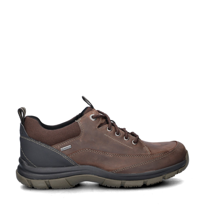 Clarks Spypath Lo GTX wandelschoenen – Bruin