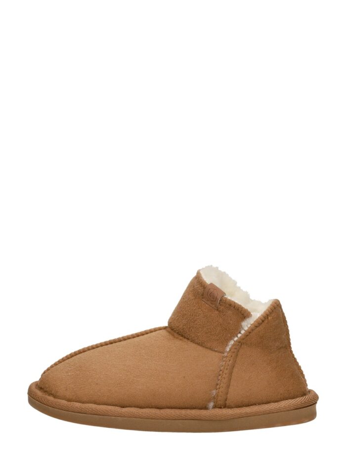 Apollo Kids Home Boots Suede – Cognac