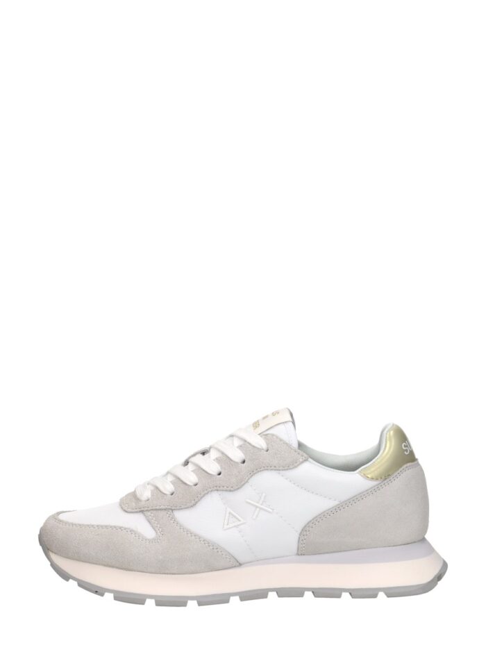 Sun 68 Ally Gold Silver lage sneakers – Wit