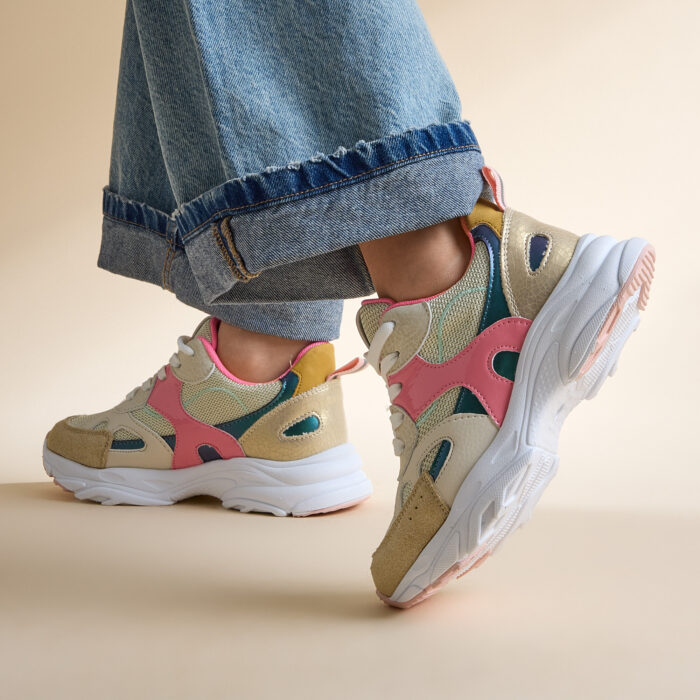 Muyters Sneakers roze Synthetisch