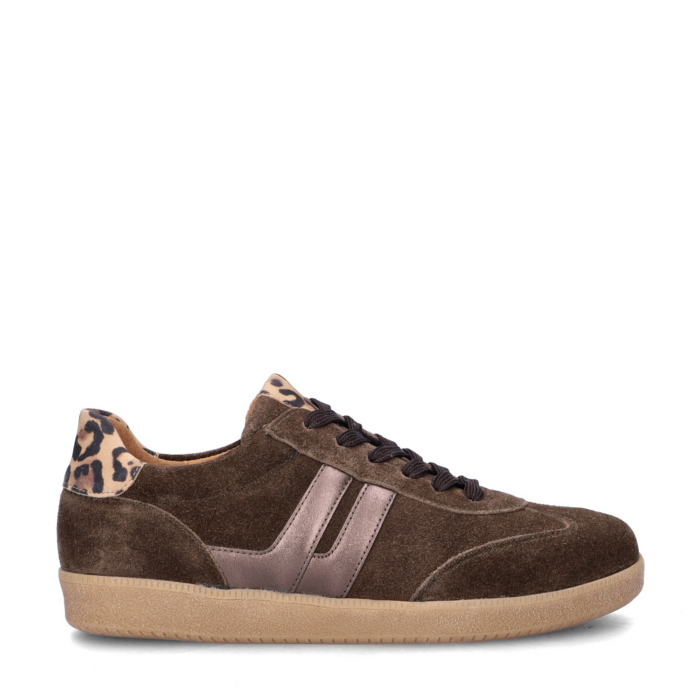 Gabor lage sneakers – Bruin