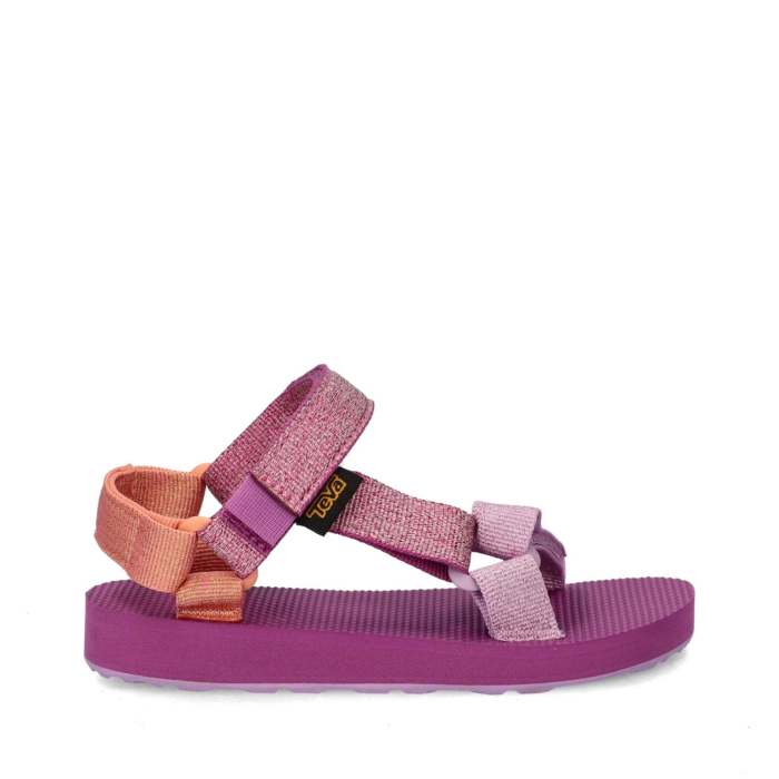 Teva Original Universal Sandalen roze Textiel