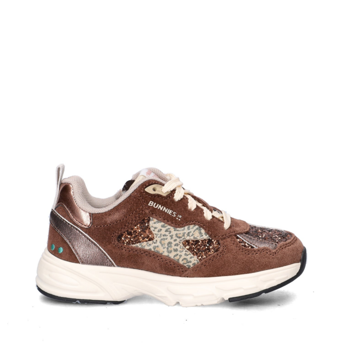 Bunnies JR BunniesJR Daan Dash lage sneakers – Bruin