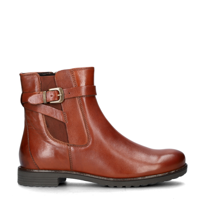 Ara Liverpool rits- & gesloten boots – Cognac