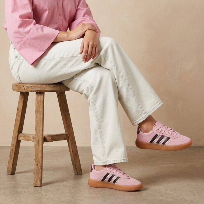 Adidas Barreda Decode Lux W lage sneakers – Roze