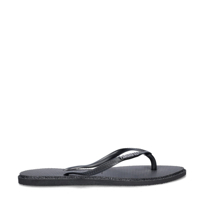 Havaianas Slim Point Glitter slippers – Zwart