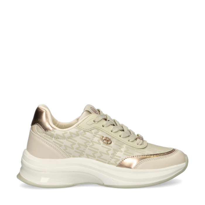 Mexx Reina Phoeby lage sneakers – Beige