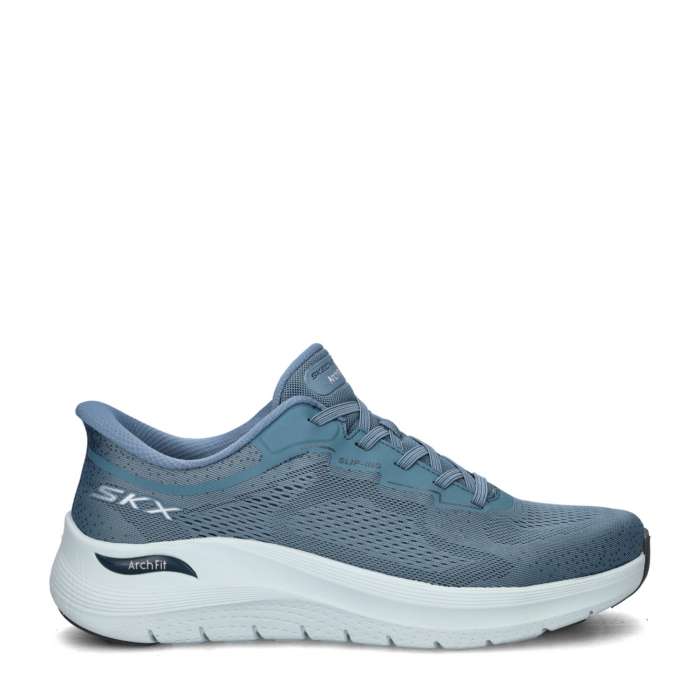 Skechers Hands Free Slip-In Arch Fit 2.0 instapschoenen – Blauw
