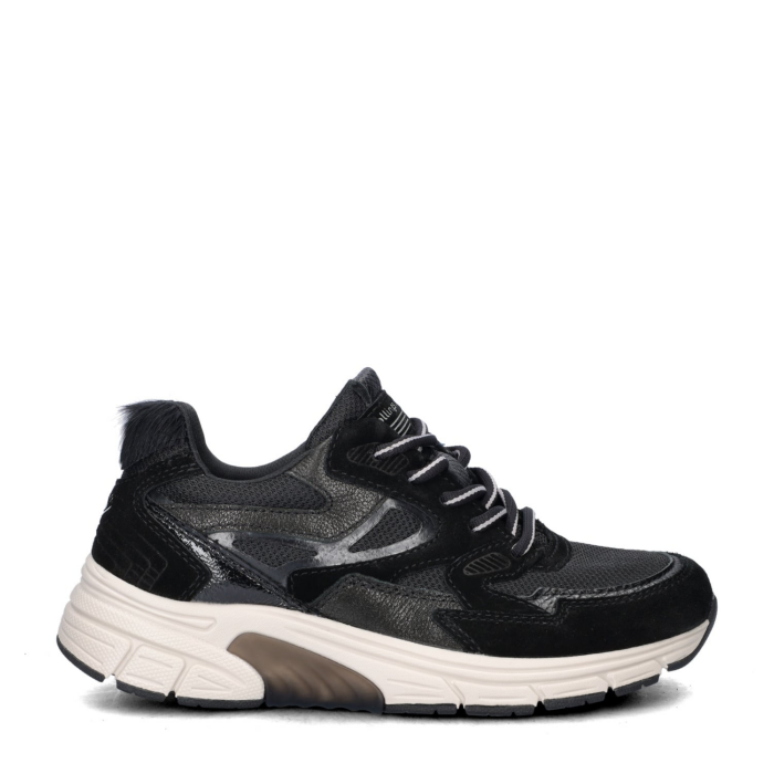 Gabor Rollingsoft lage sneakers – Zwart