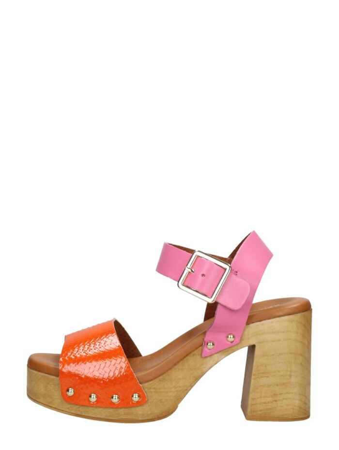 Red Rag Sandalen Hak – Oranje