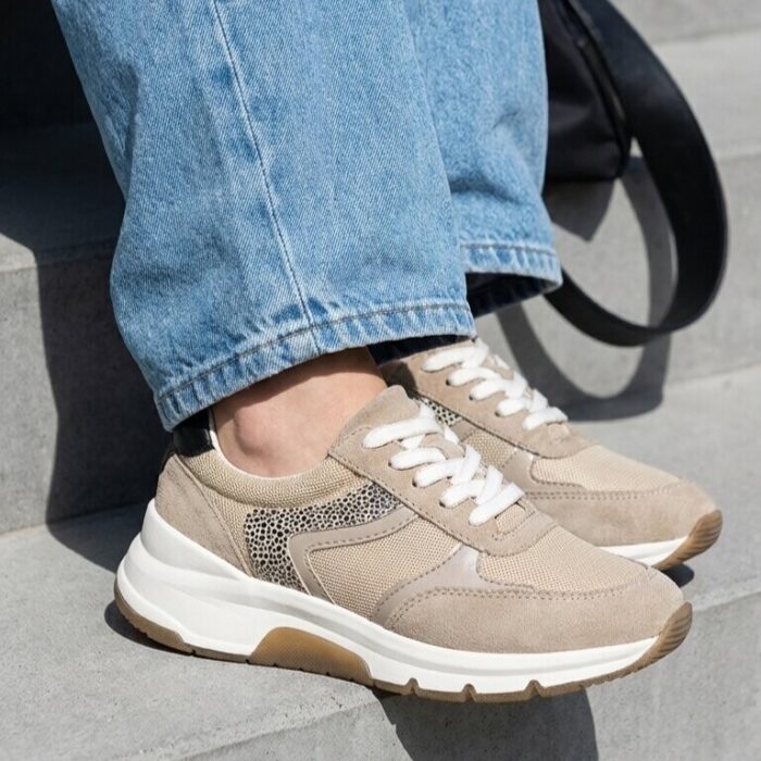 Feyn Sneakers beige Suède