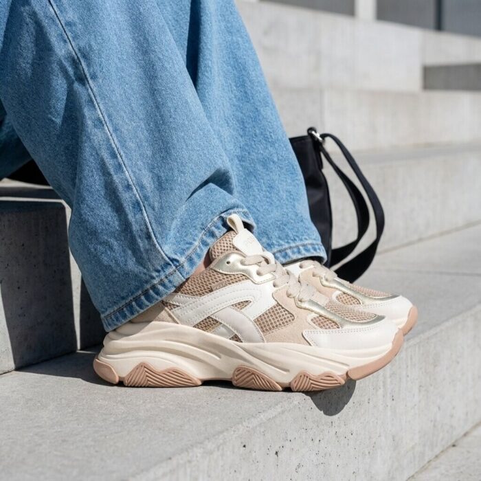 POSH by Poelman Posh Sneakers beige Synthetisch