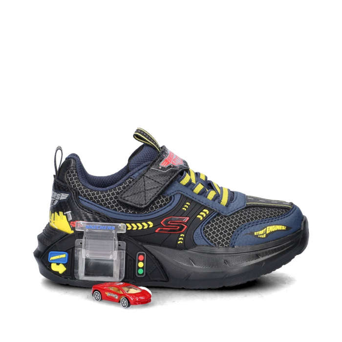 Skechers Garage klittenbandschoenen – Zwart