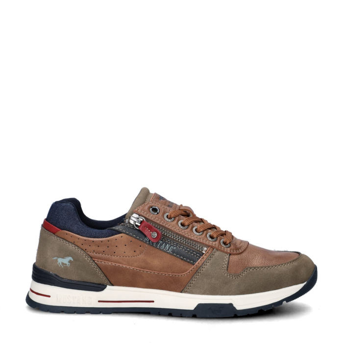 mustang lage sneakers – Cognac